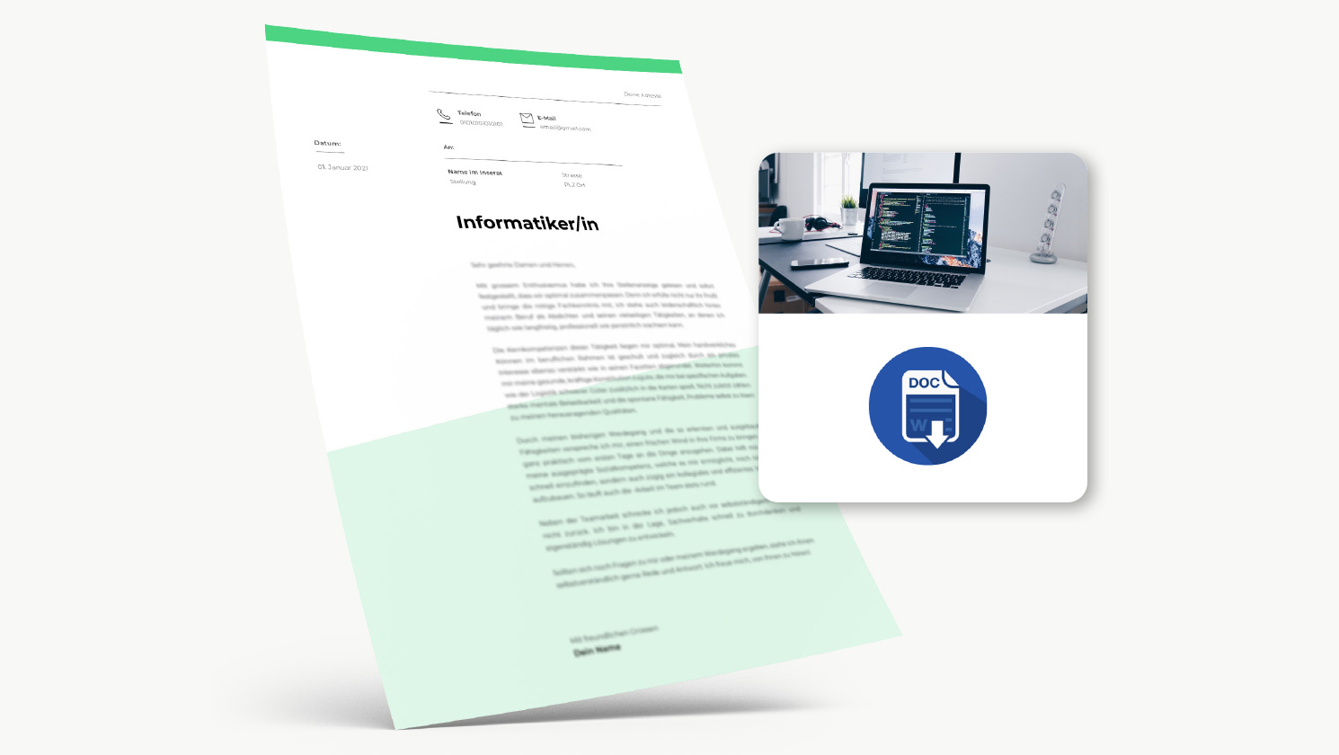 Bewerbung Informatiker/in