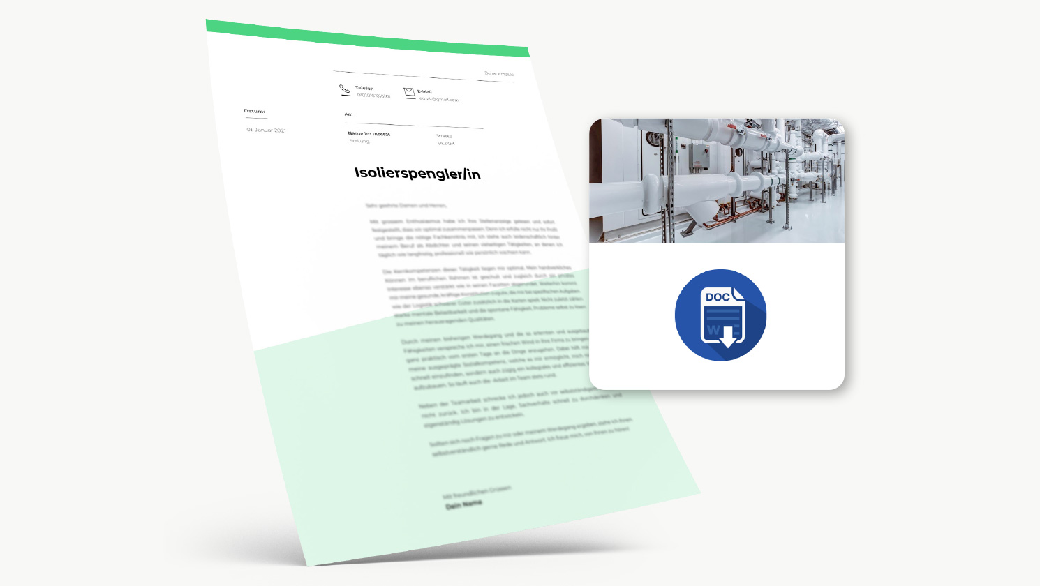 Bewerbung Isolierspengler/in