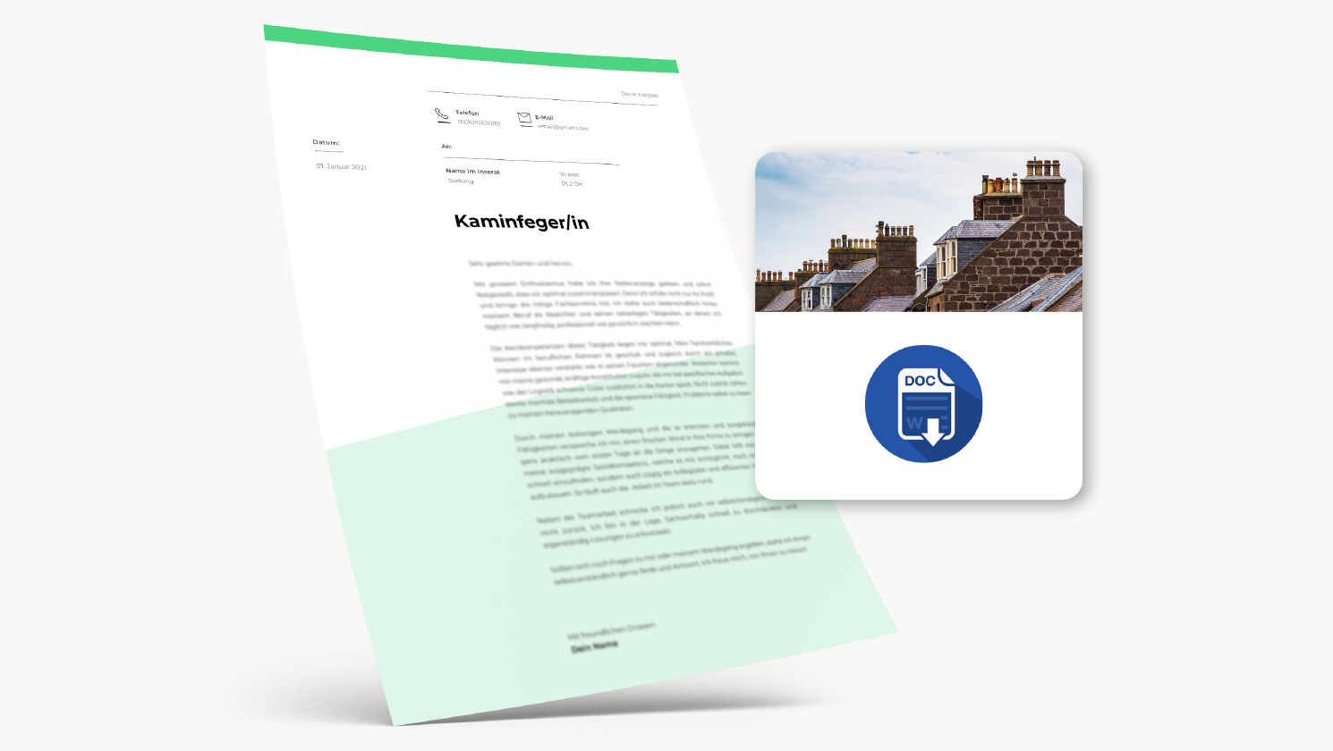 Bewerbung Kaminfeger/in