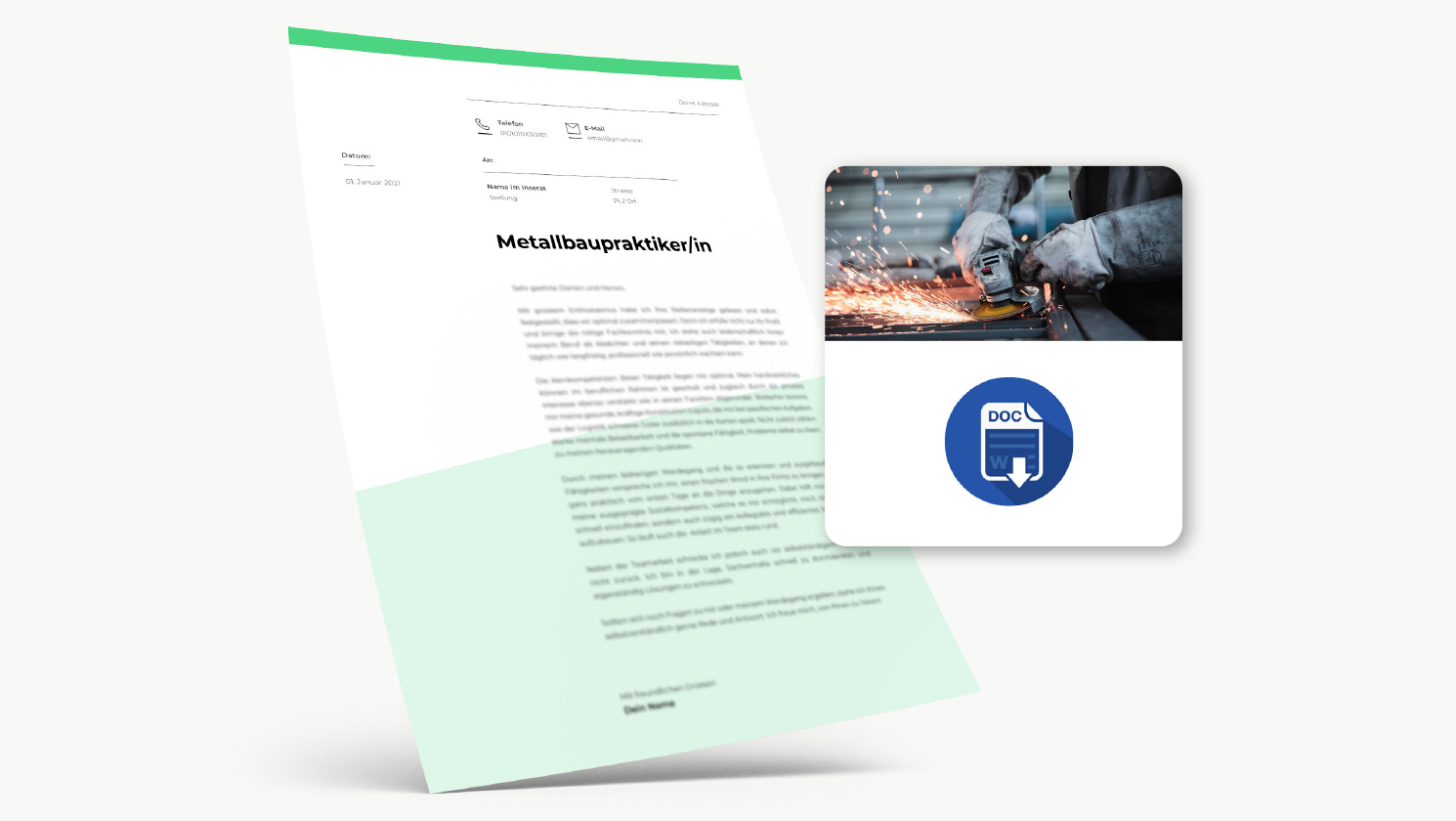 Bewerbung Metallbaupraktiker/in