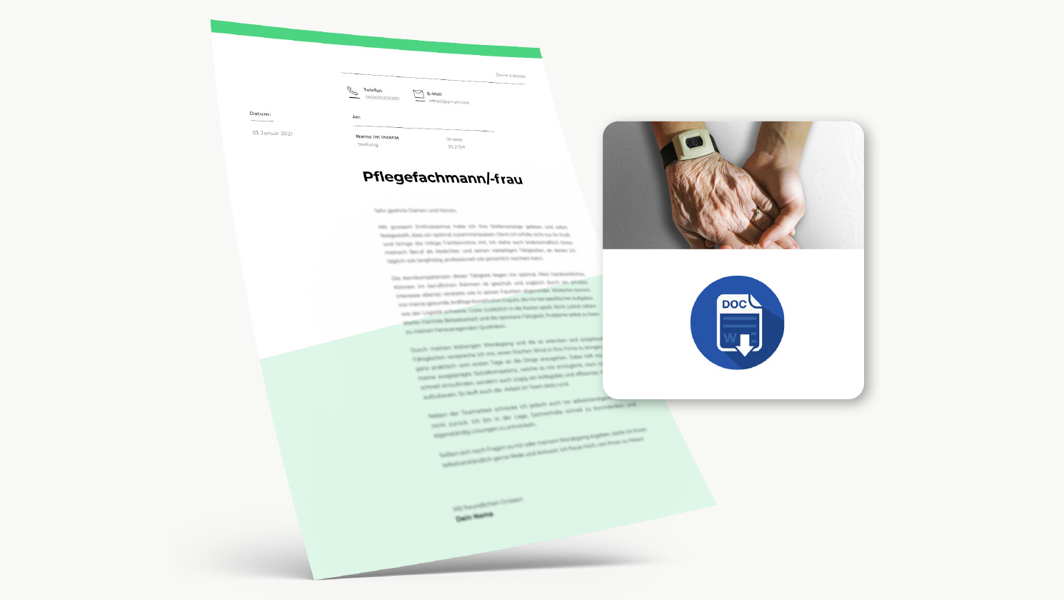 Bewerbung Pflegefachmann/-frau