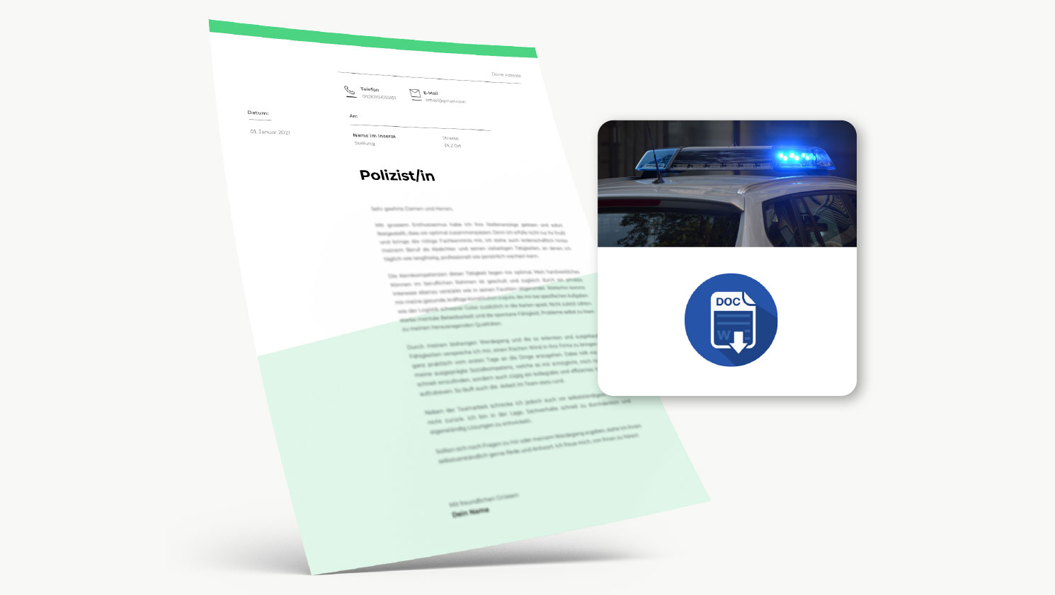 Bewerbung Polizist/in
