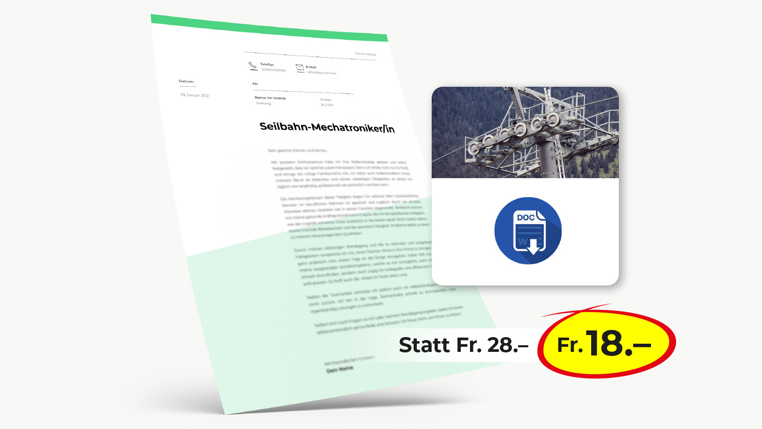 Bewerbung Seilbahn-Mechatroniker/in