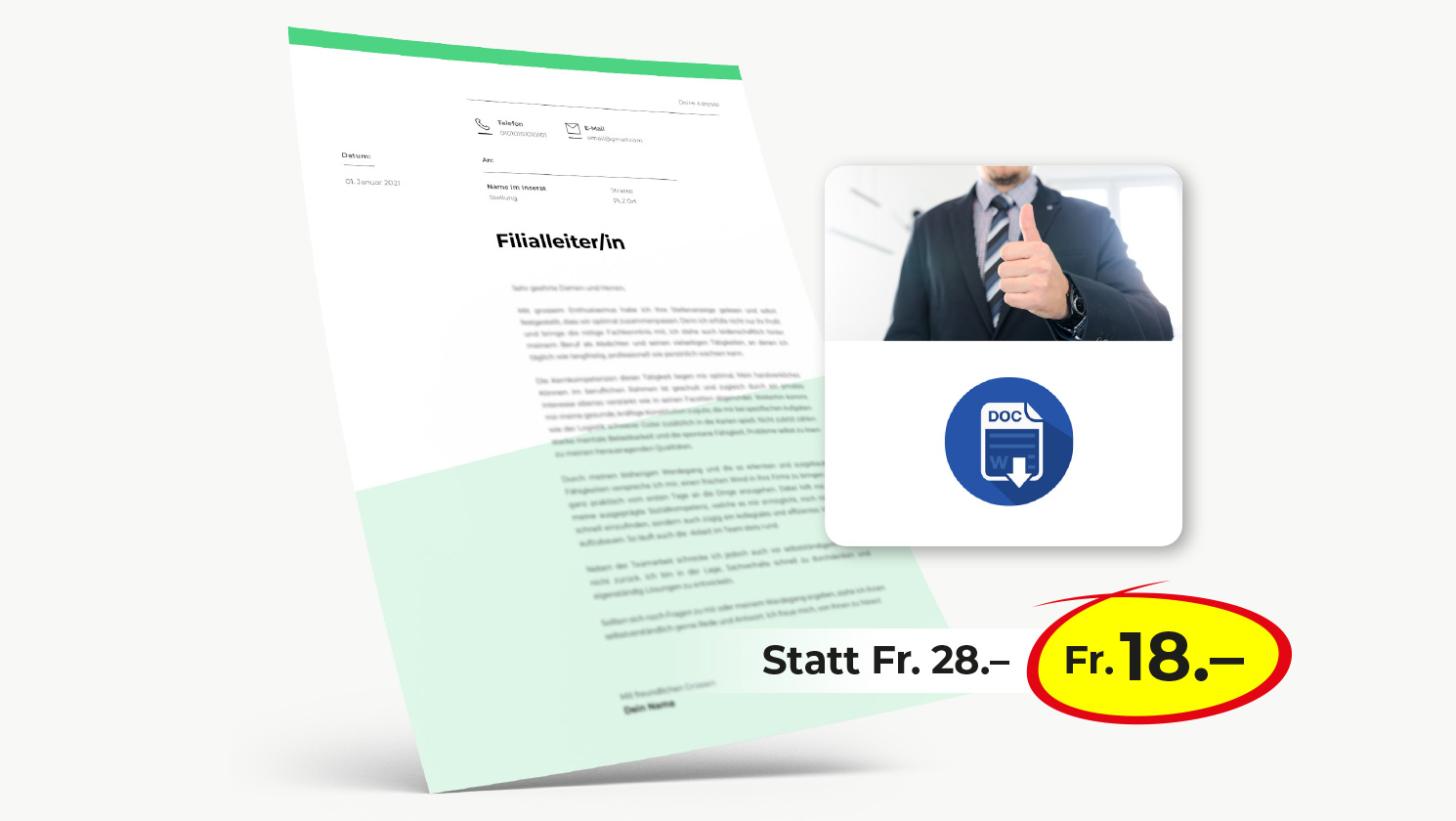 Bewerbung als Filialleiter/in 🤩 Deine Vorlage Muster